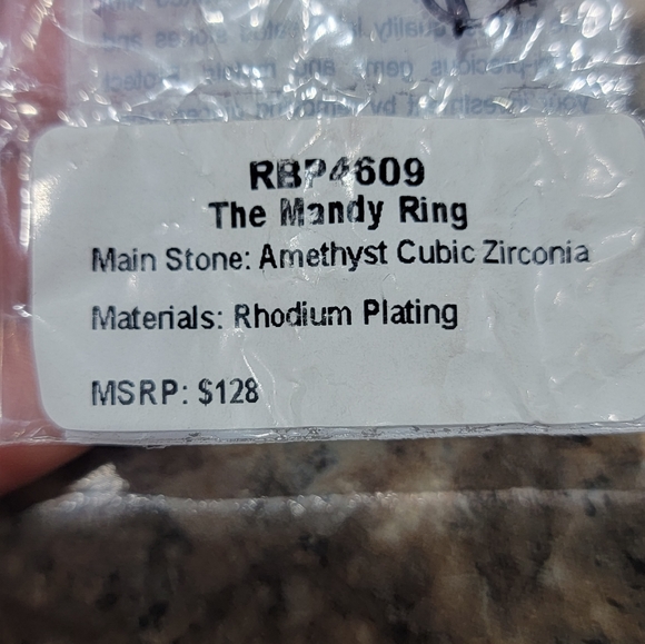 Amethyst ring - Picture 3 of 3